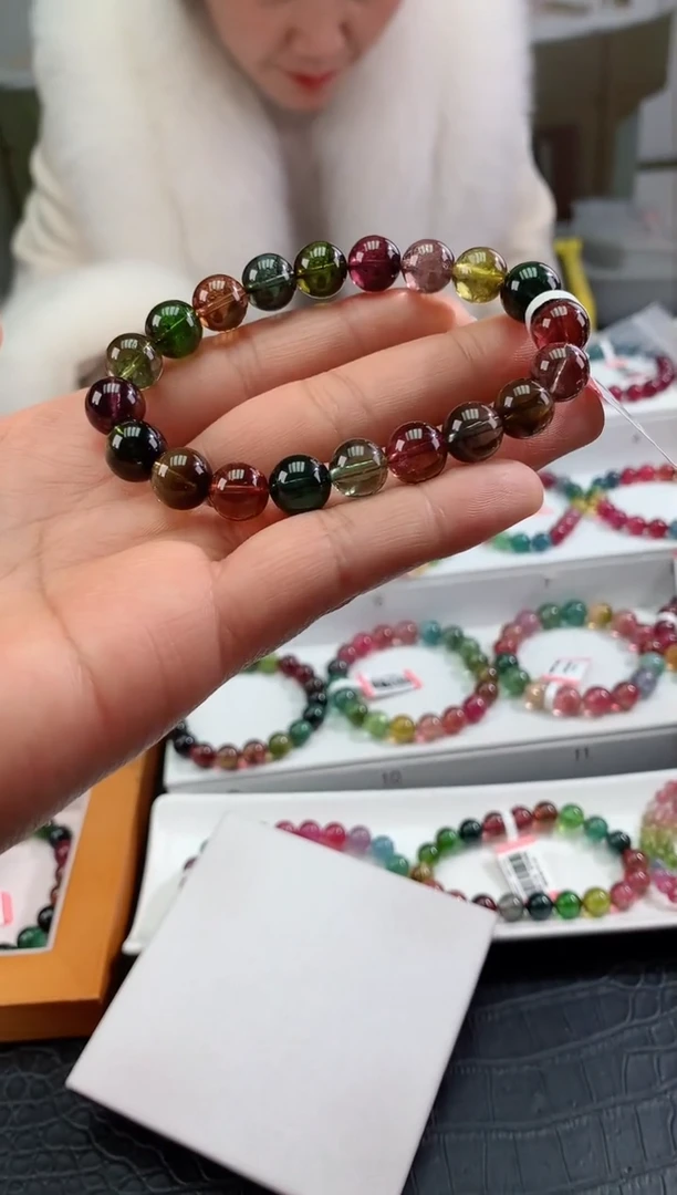 【闪购商品】碧玺手链未镶嵌多样性发一条