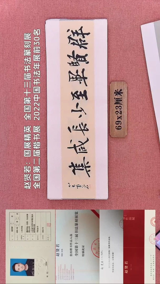 书法195         赵老师书法作品