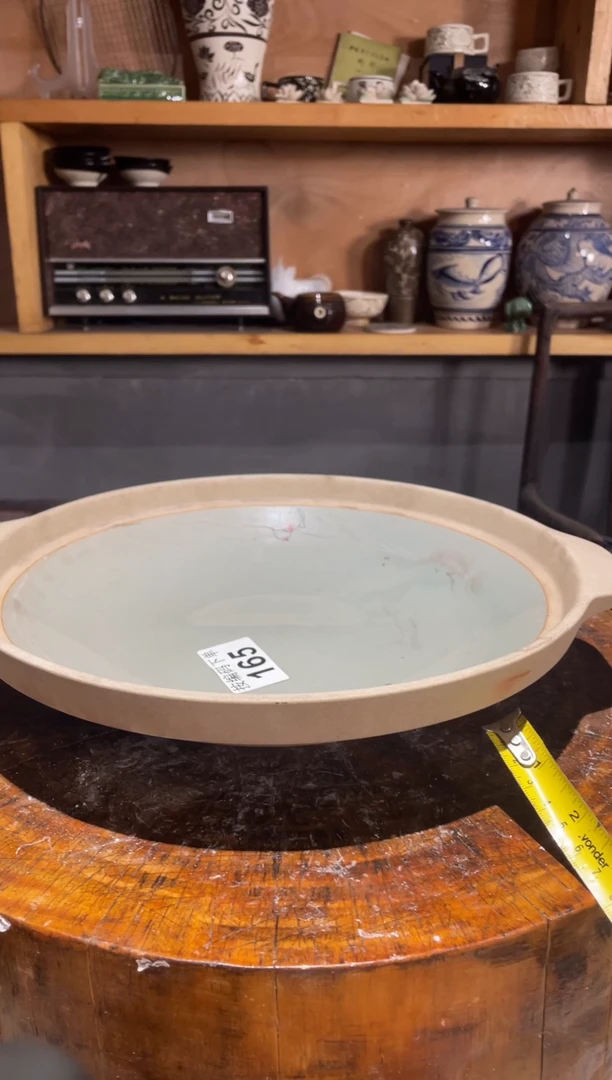 陶土5号链接165荷叶盘子2升*31高7