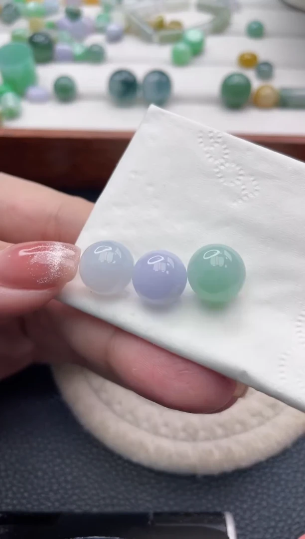 【闪购商品】定制翡翠未镶嵌珠子