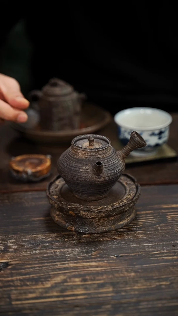 全手工制作 南蛮 侧把壶  150cc