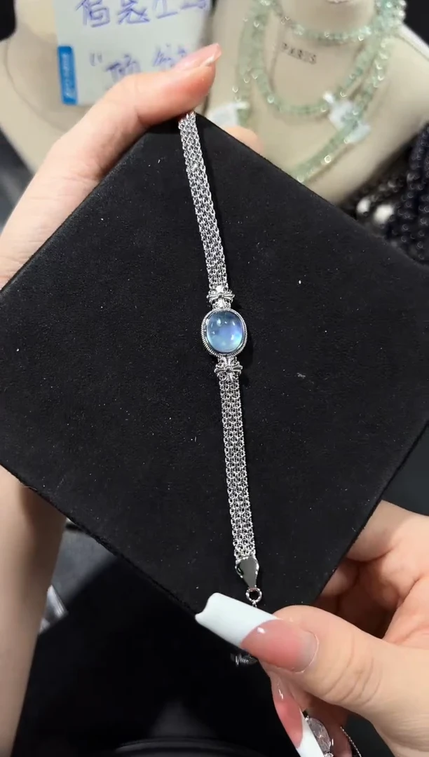 合金手链海蓝宝石75t多样性发其一【1条】默认微瑕