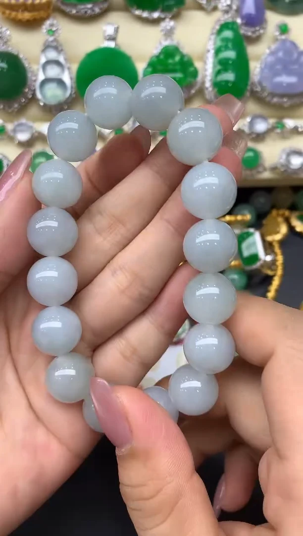 未镶嵌手链翡翠144-中国好珍宝