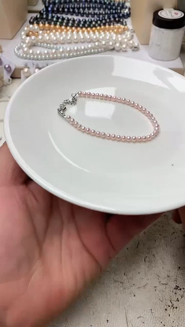 淡水珍珠未镶嵌颈饰1