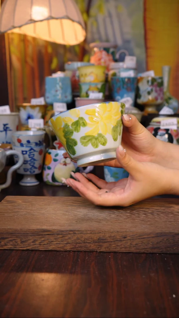 摆件泥垚手作 景德镇手工手绘器物