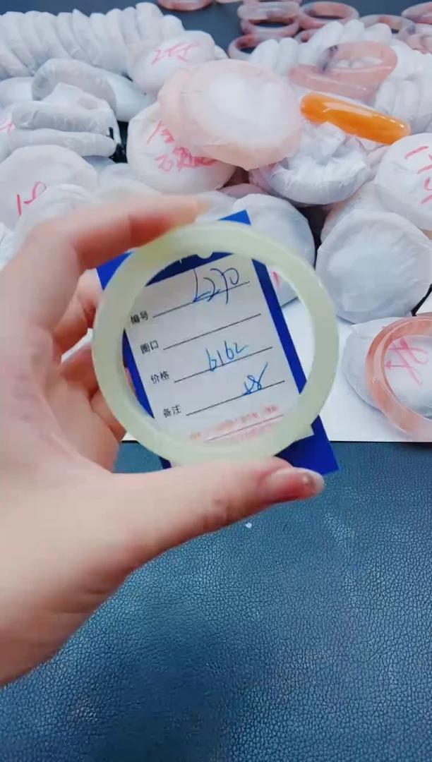 未镶嵌手镯石英质玉L270-61-62