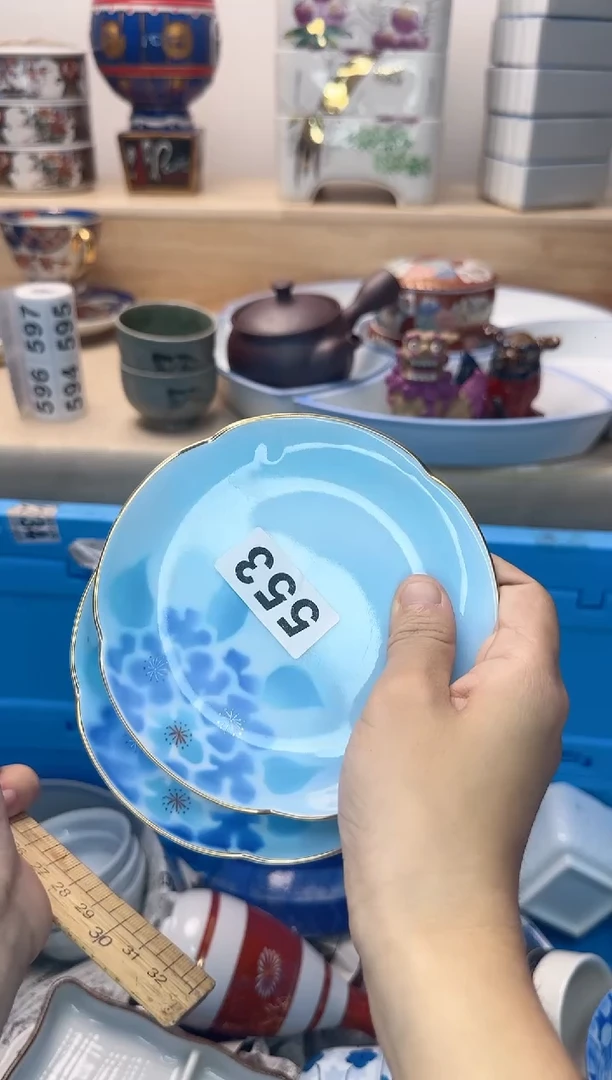 茶杯紫砂❤****️553陶艺中古瓷器满18米包邮