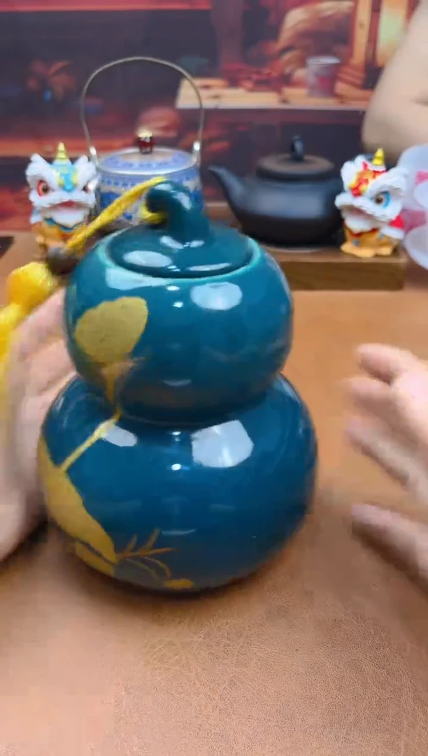 陶瓷茶具摆件旅行套组