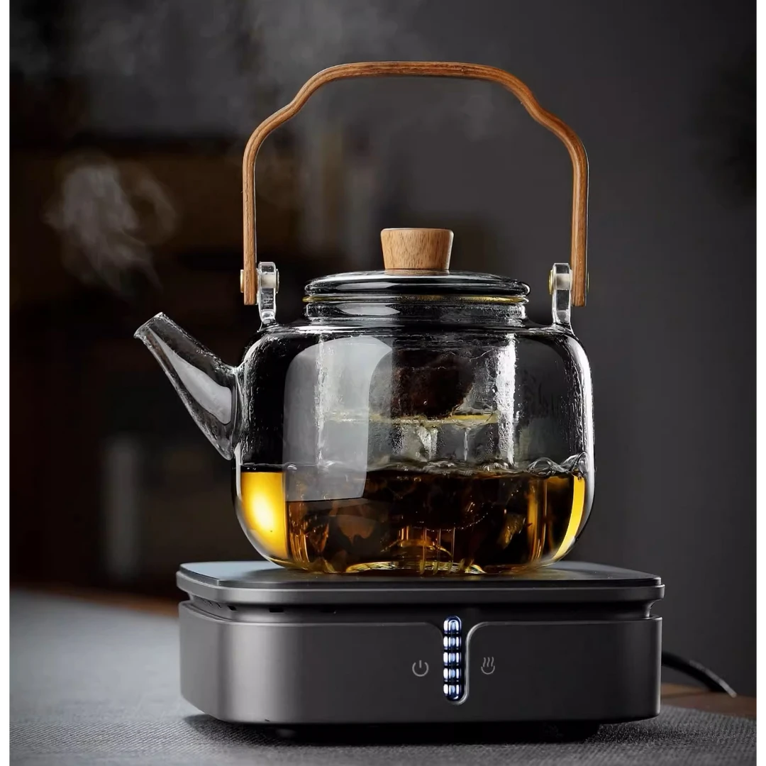 玻璃茶壶泡茶家用提梁壶电陶炉加热煮茶壶耐热泡茶壶养生烧水壶