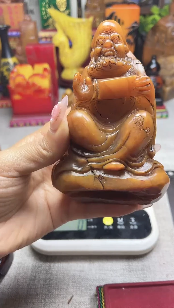 寿山石印石纯天然石料