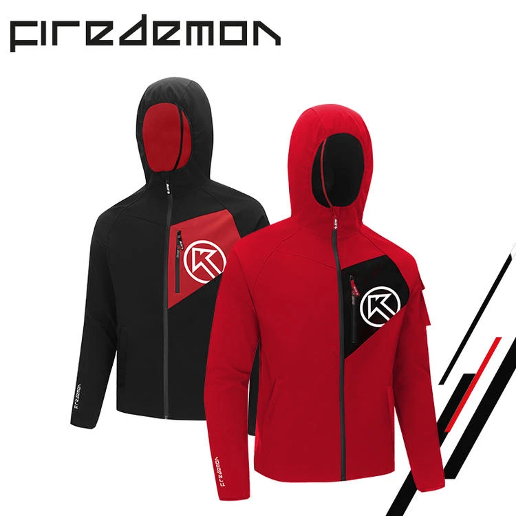 BigK大K官方火魔运动软壳夹克保暖休闲户外外套跑步防风马拉松