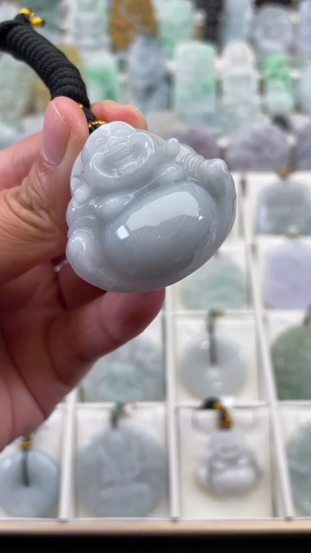 颈饰未镶嵌翡翠天然缅甸翡翠A货392