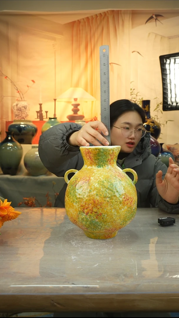 高度25口径10陶瓷花瓶