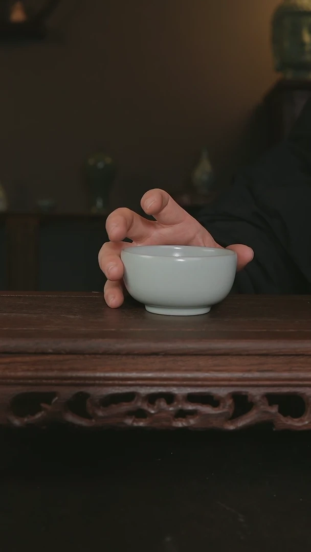 【闪购商品】其他王国奇手工月白罗汉杯 印章