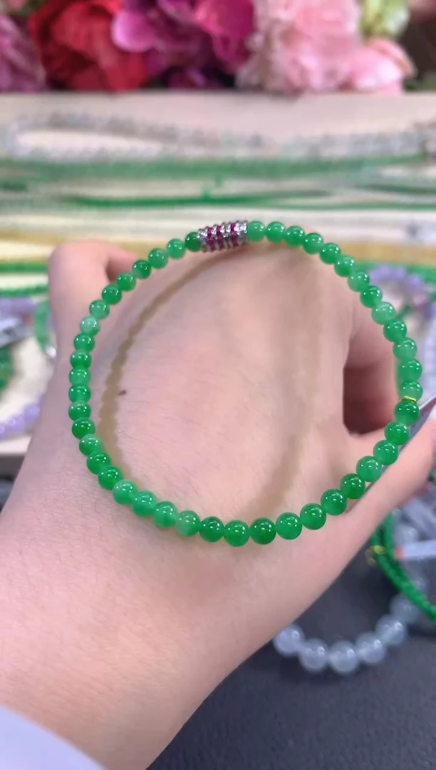 未镶嵌手串翡翠春日珠宝 D221