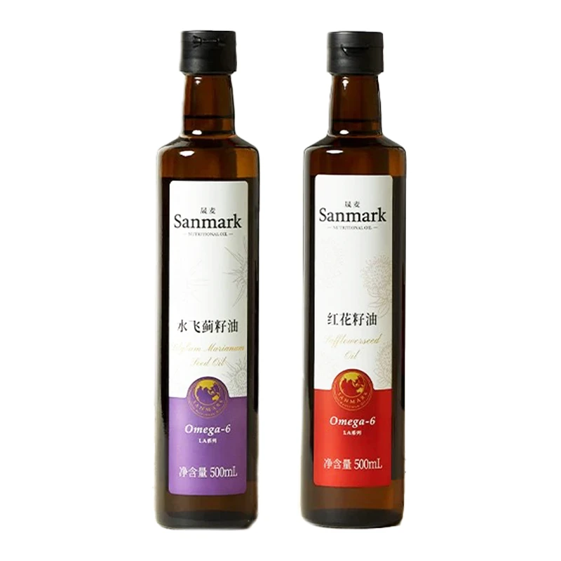 【6月23日到期】Sanmark晟麦红花籽油水飞蓟籽油500ml