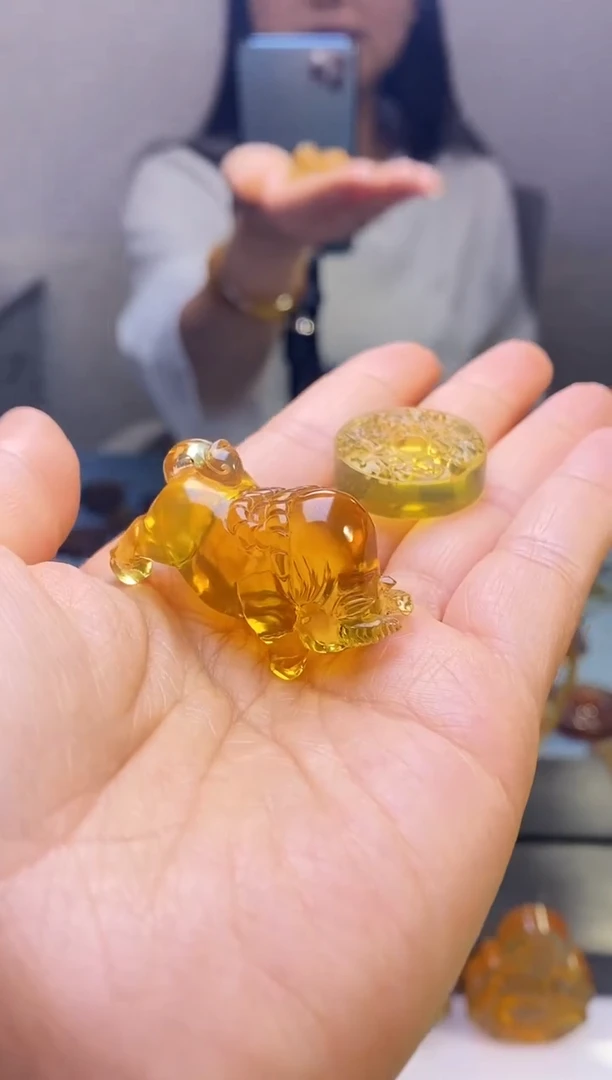 【闪购商品】琥珀颈饰未镶嵌HP101-37（牛*2）