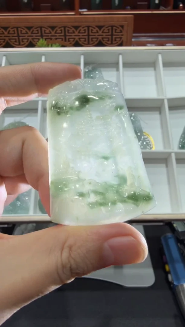 未镶嵌挂件翡翠A货翡翠多样性孤品