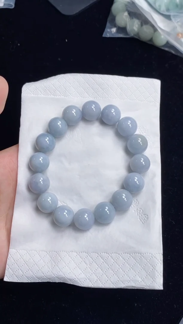 未镶嵌手串翡翠79号链接天然缅甸翡翠A货一物一证
