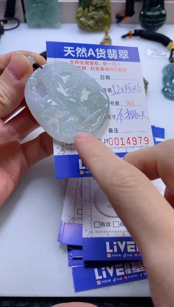 翡翠未镶嵌颈饰