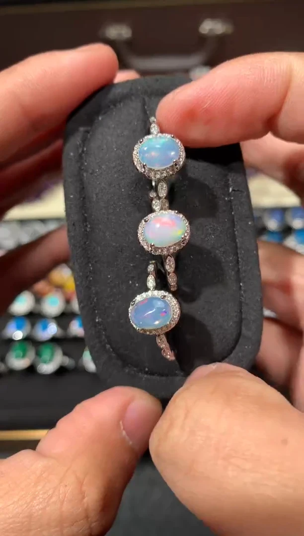 未镶嵌欧泊戒指F16【多样性发其一】