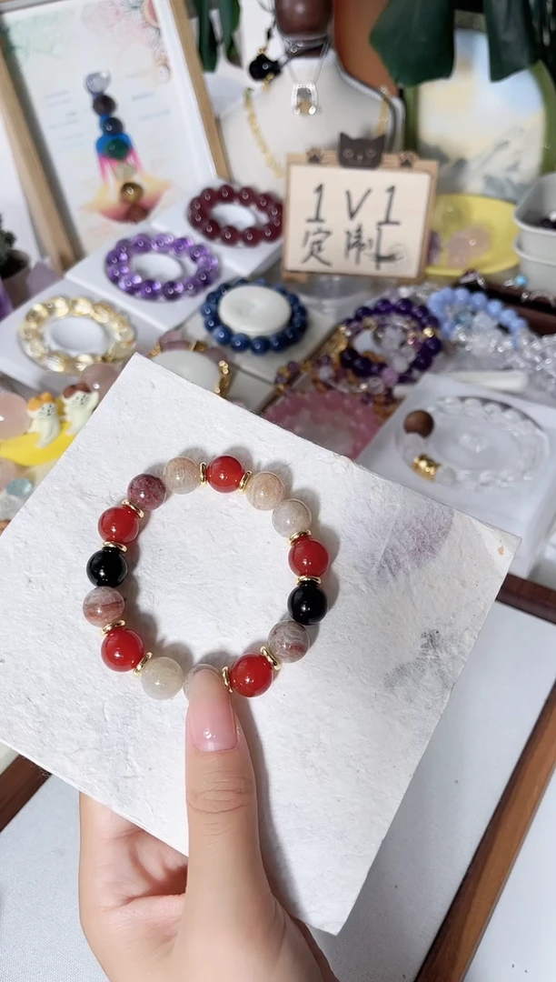 非金属木质好运千层红多宝12+尺寸