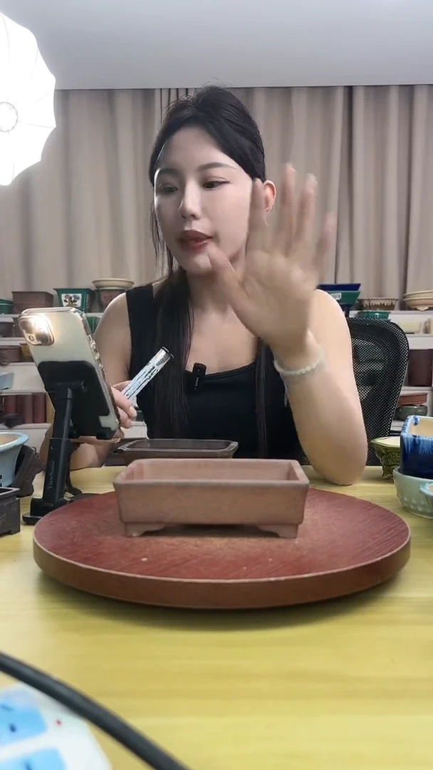 紫砂花盆 浅草紫砂花盆