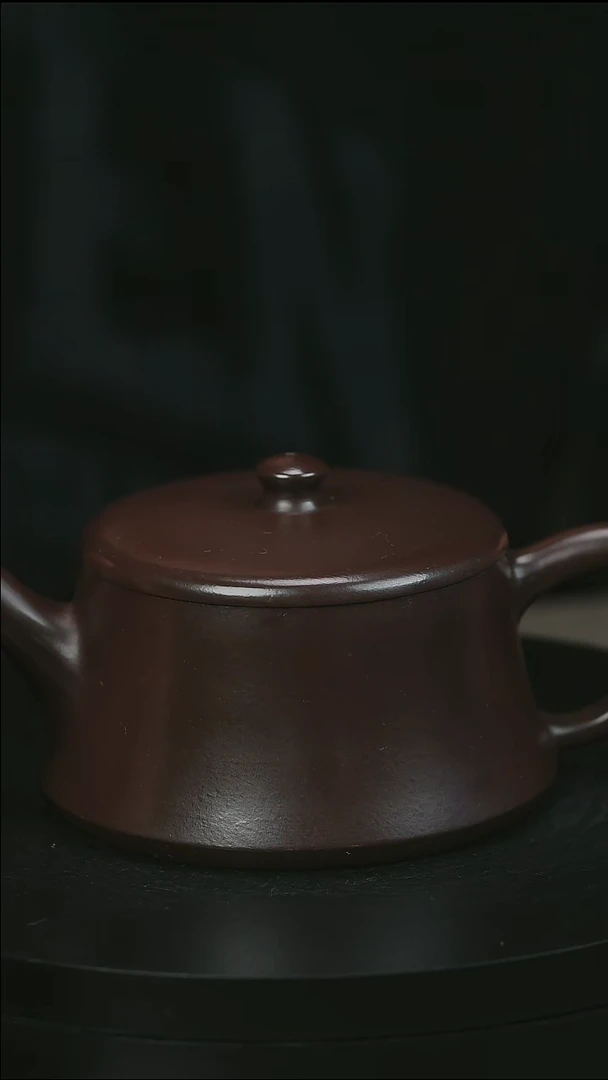 茶壶紫砂七**凉H1906陈春芬黑柱础