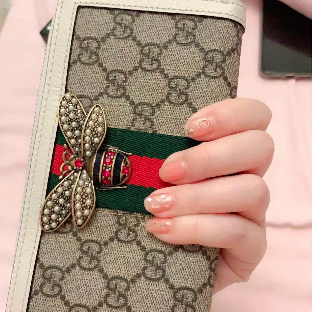 95新 GUCCI/古驰 安洁利严选钱包/ZH1031201