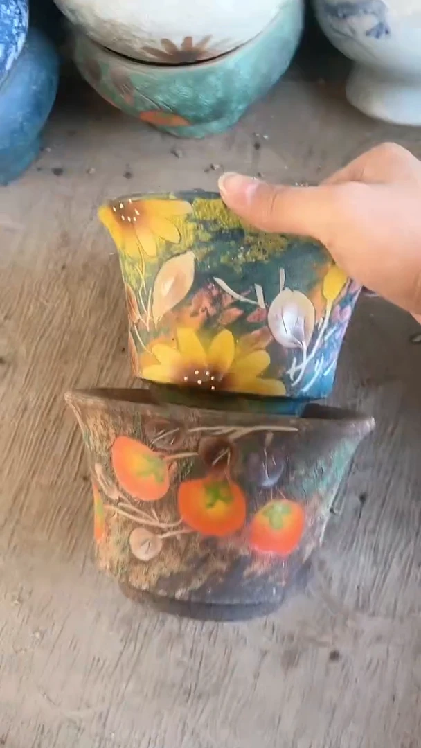 【闪购商品】摆件18-332口17高11  二个