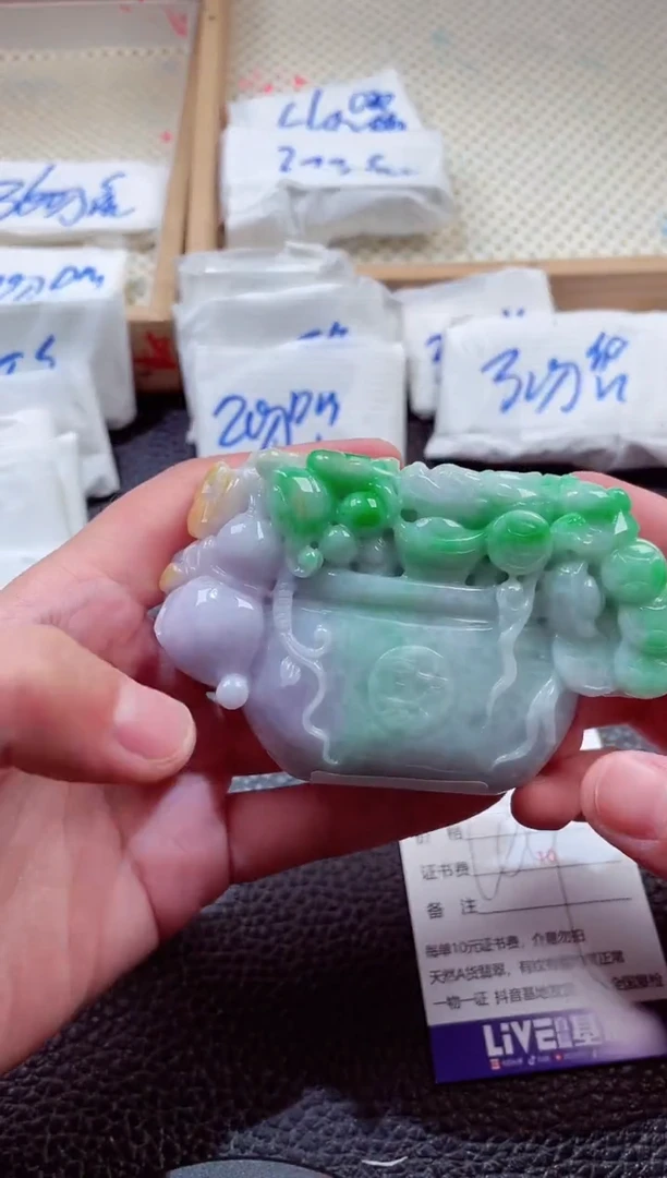 颈饰未镶嵌翡翠00004172