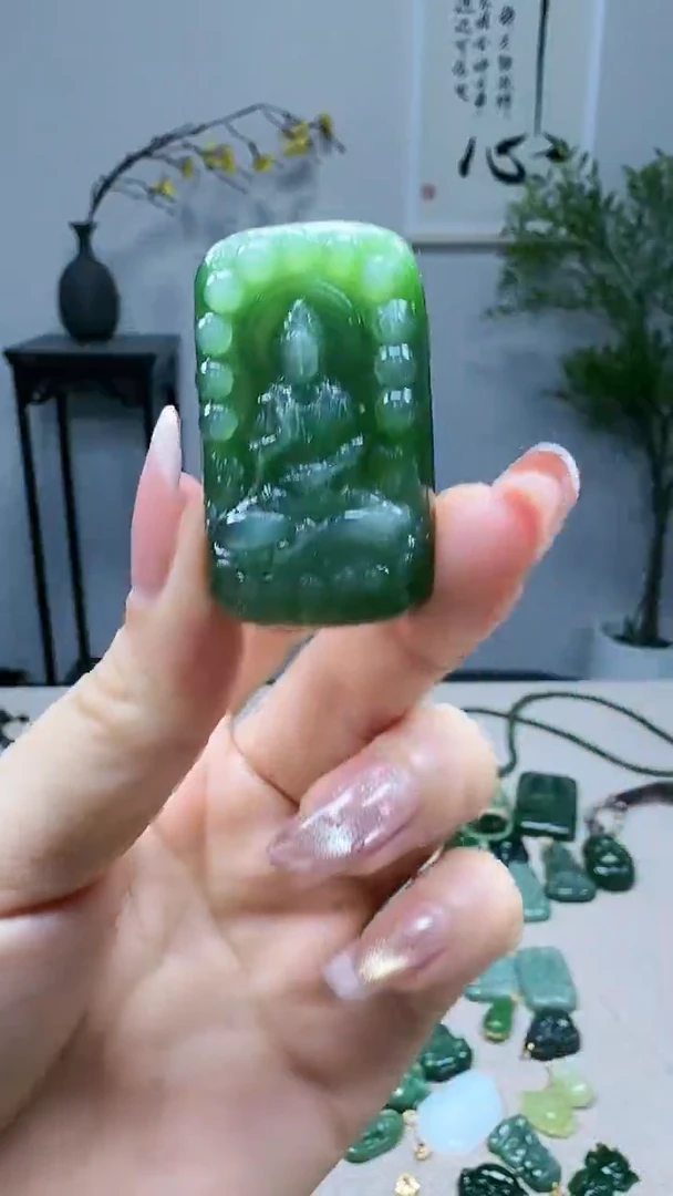 未镶嵌和田玉挂件1