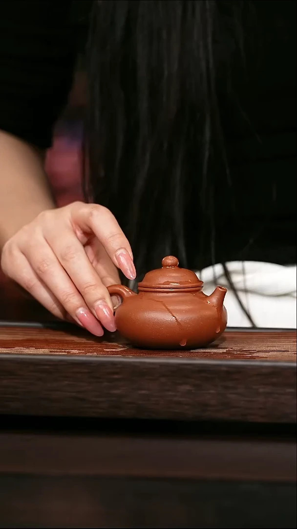 茶壶紫砂原矿紫砂壶  融天  100cc