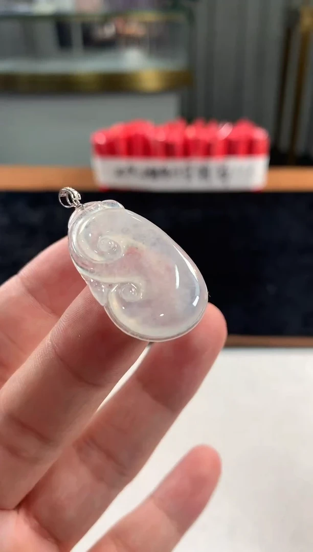 18K金镶嵌定制翡翠3262--多样性发一个