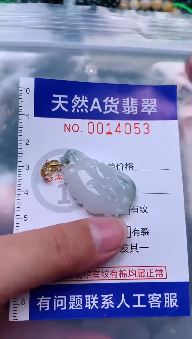 吊坠(赠链)未镶嵌翡翠1