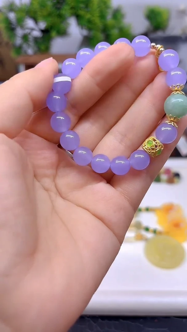 未镶嵌手链翡翠DIY款S488