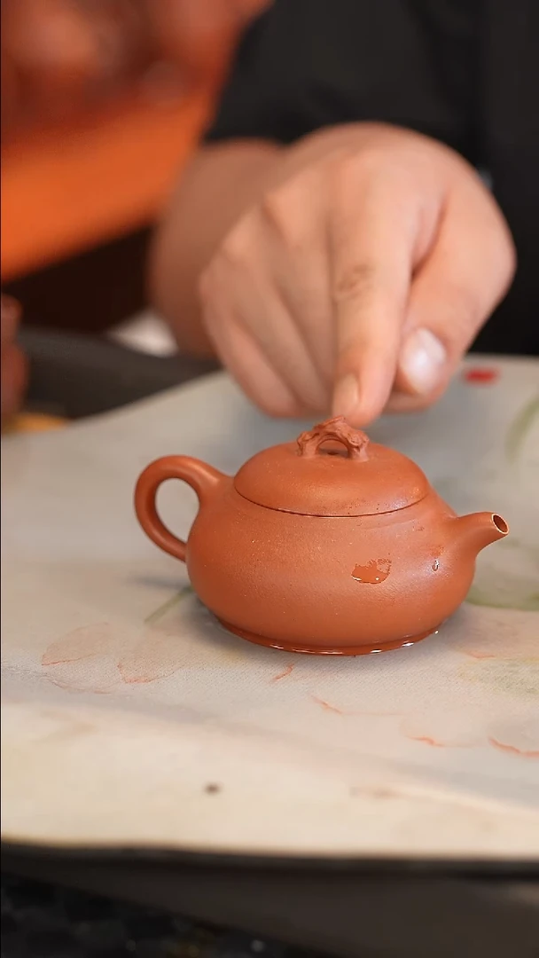 茶壶紫砂全手 大红袍 150cc