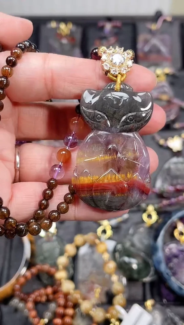 颈饰未镶嵌水晶【百晶灵儿】定制款