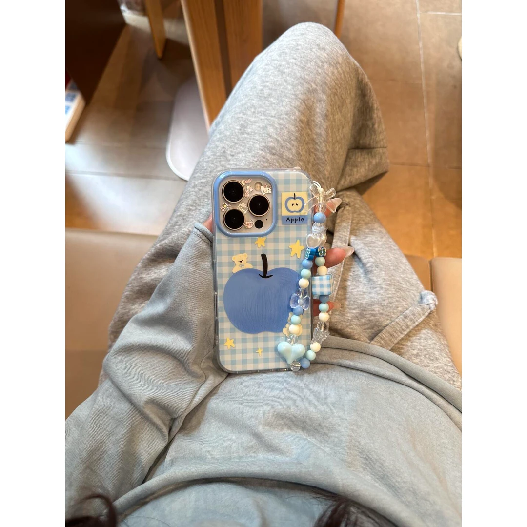 蓝格苹果适用苹果手机壳华为vivo小米荣耀oppo红米新款全包女简