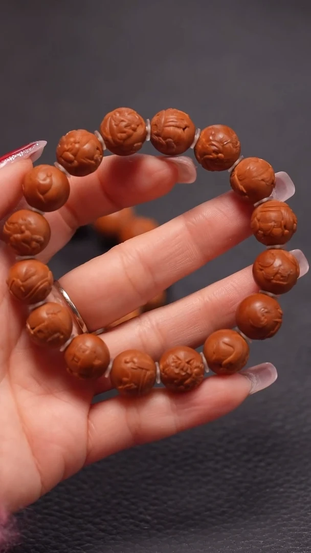 手串橄榄核1.35/小镂空风景无相