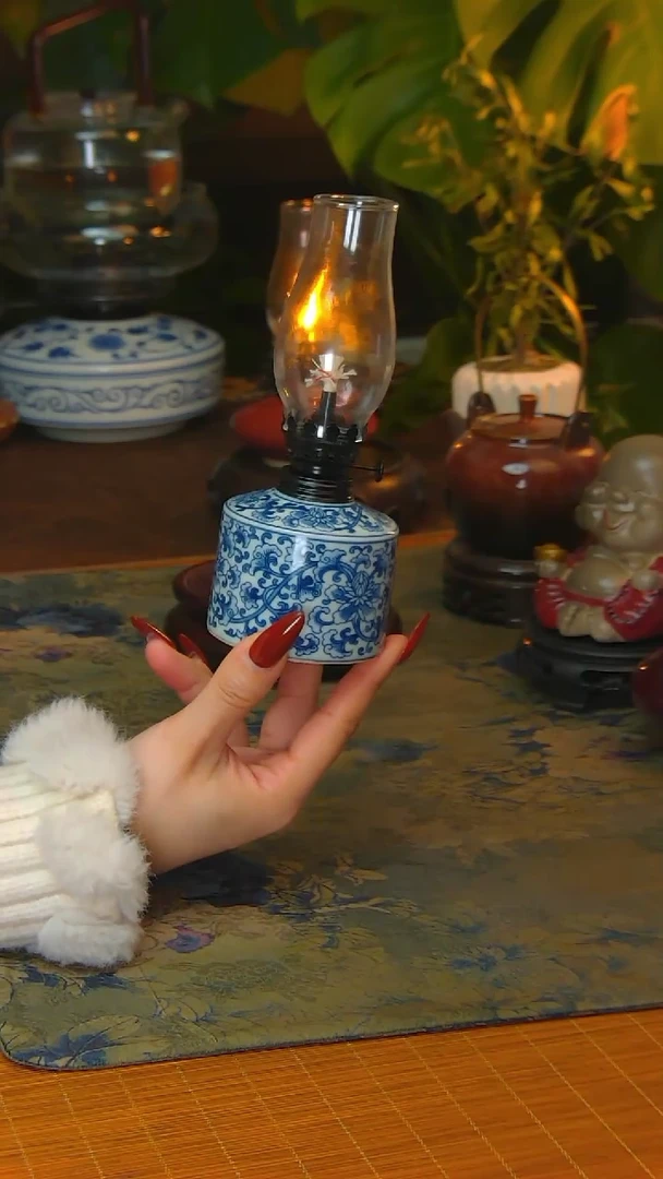 【闪购商品】景德镇陶瓷灯摆件