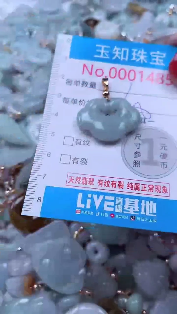 吊坠(不含链)未镶嵌翡翠1485
