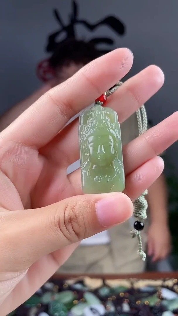 和田玉未镶嵌颈饰拍一发一，多样性发货