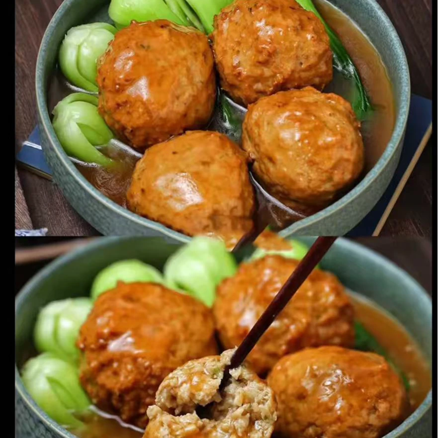 2*斤四喜丸子拍2斤送1斤到手发3斤佳节招待亲朋好友加热即食