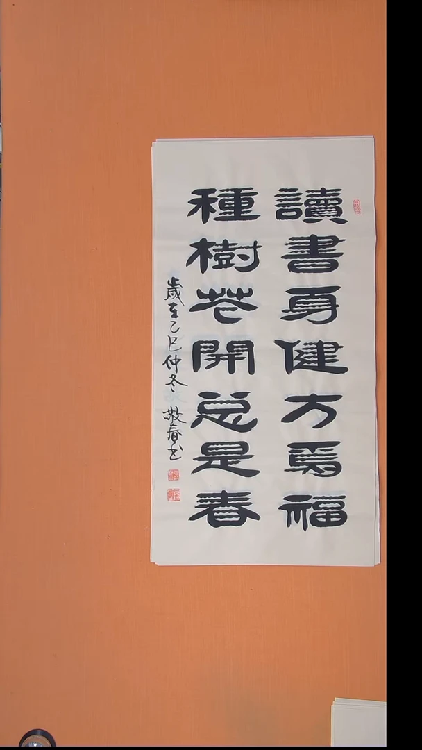 书法袁老师精美书法纯手写100*50