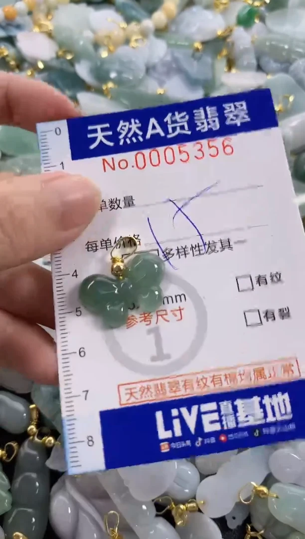 颈饰未镶嵌翡翠天然A货翡翠