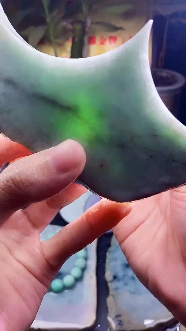 未镶嵌挂件翡翠小雨113