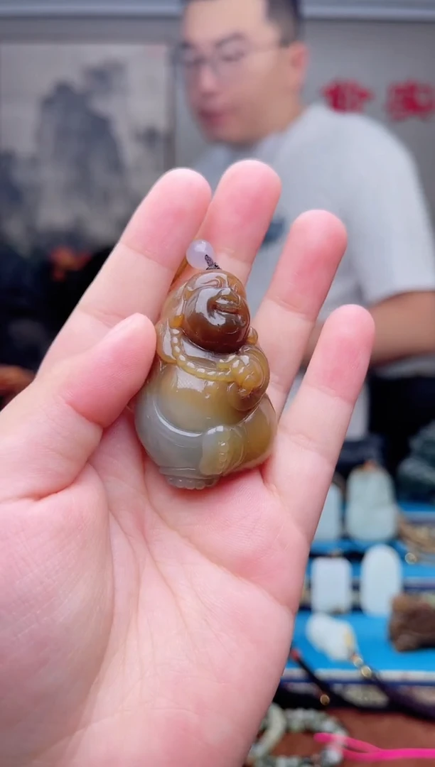 和田玉未镶嵌挂件1