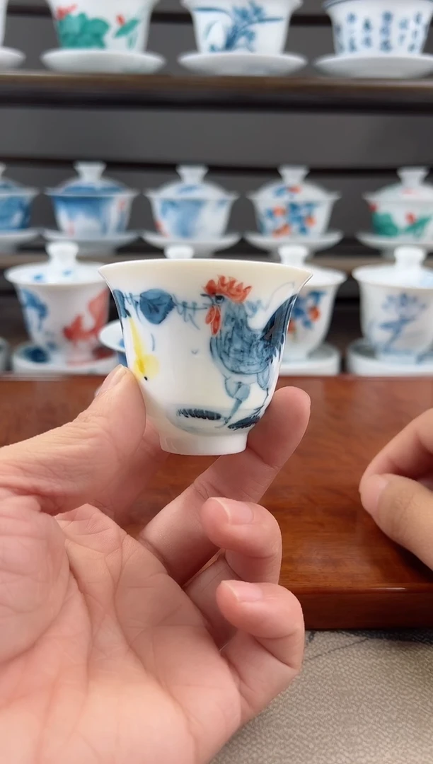 全品公鸡闻香杯2个