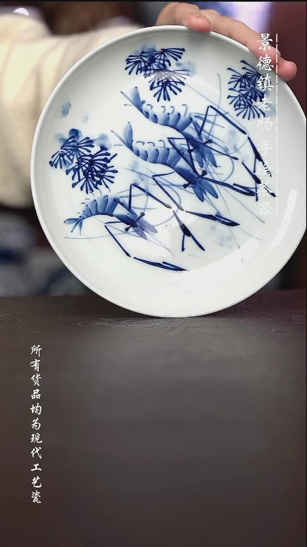 微瑕福利 现代瓷 盘子